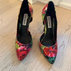 Steve Madden Women's Colorful Floral Heels